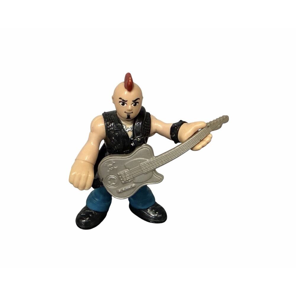 Imaginext Blind Bag Series 3 Punk Rocker Guitarist & Guitar 3”